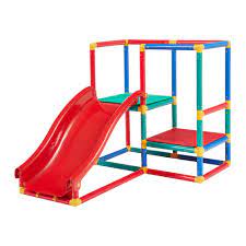 kids' slides and play structures