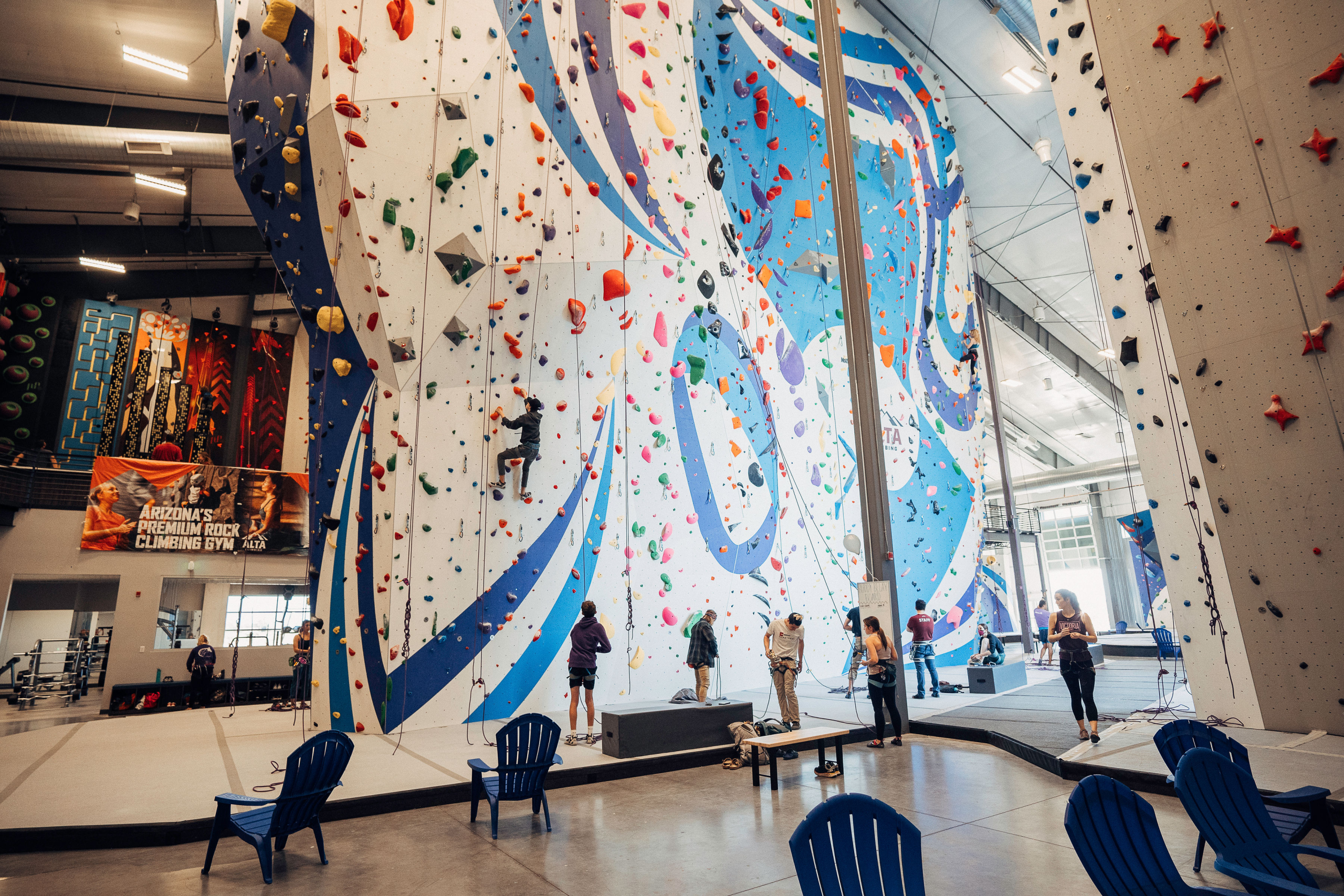climbing gym