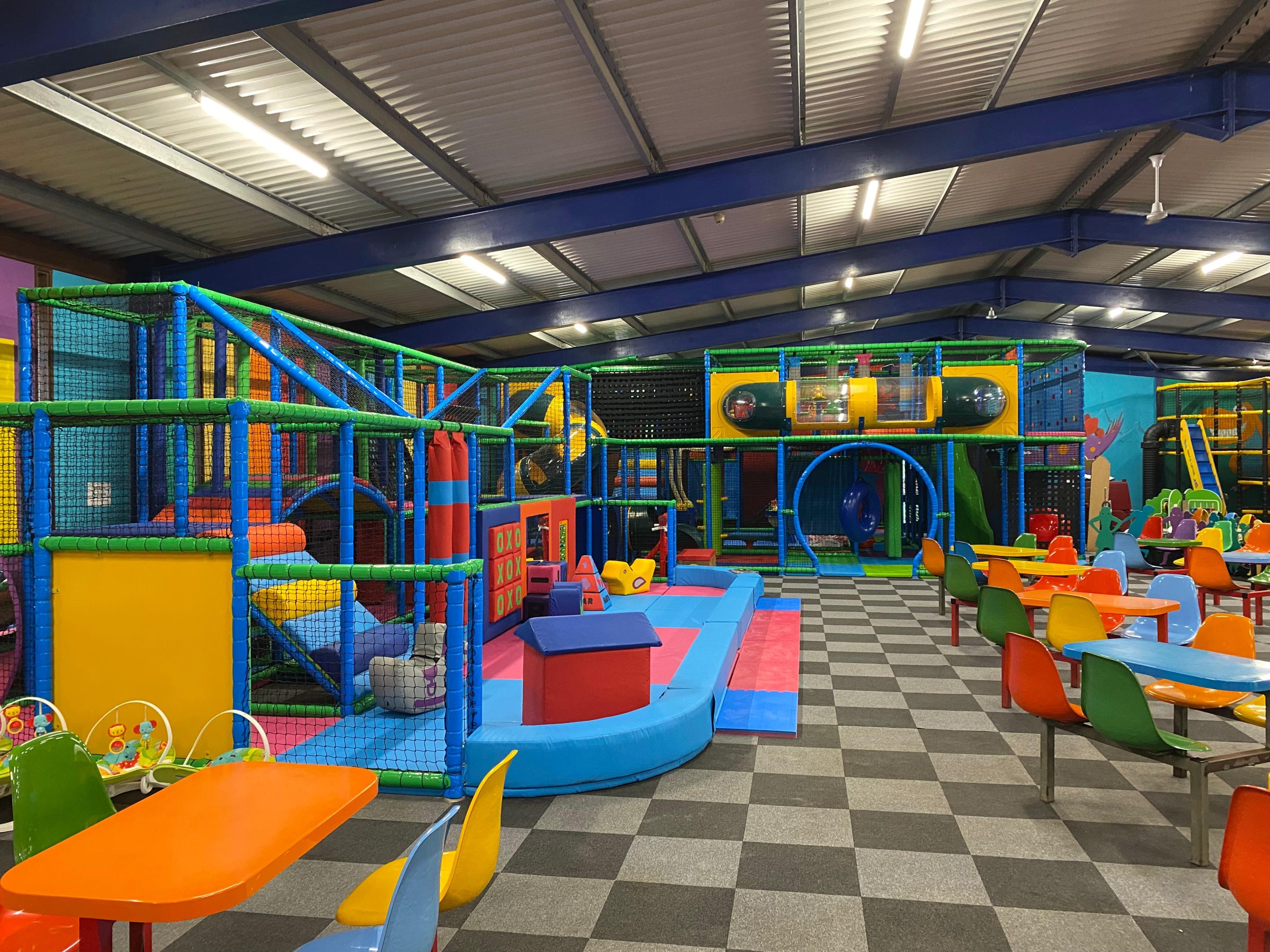 inside play area