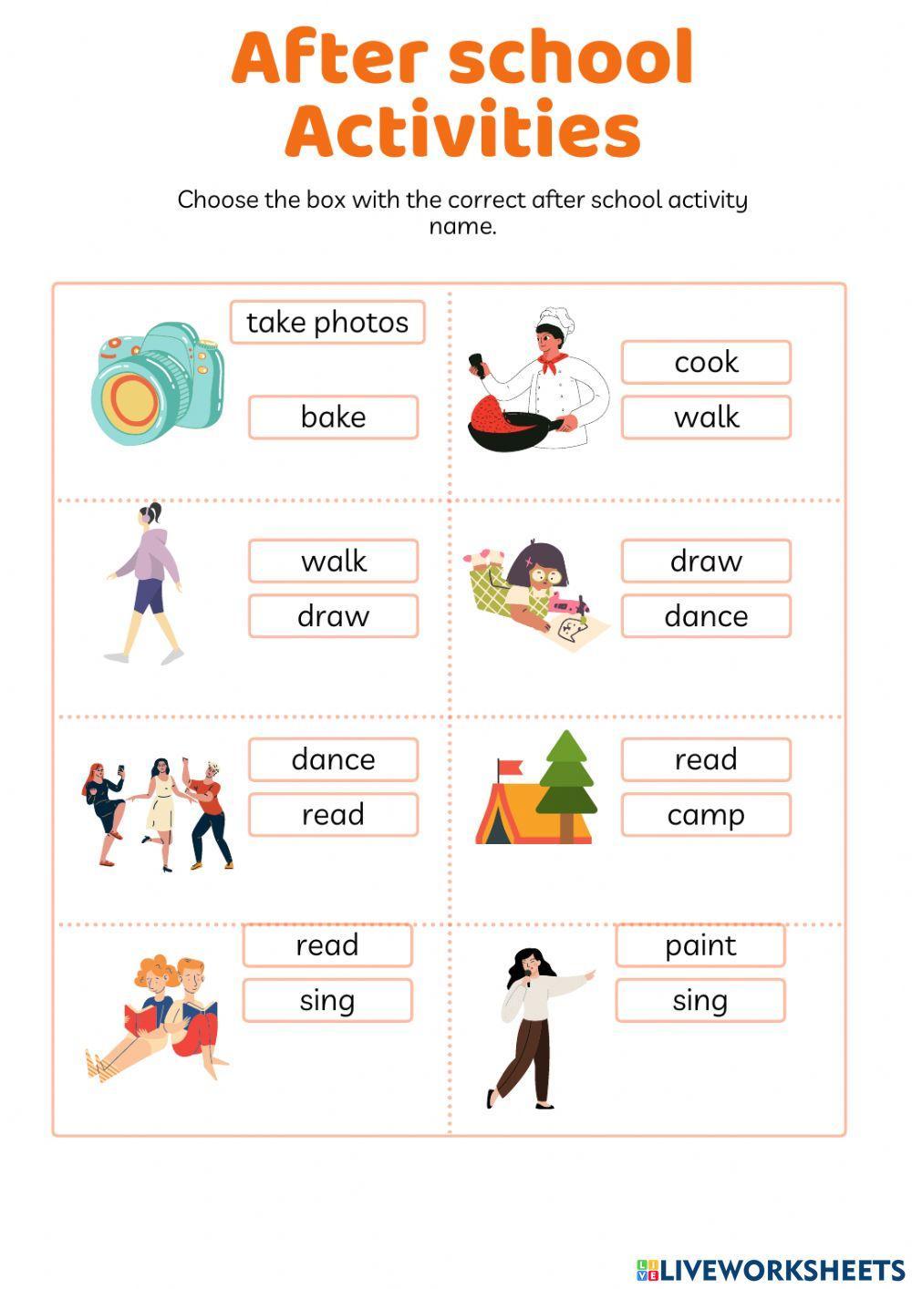 after-school activities