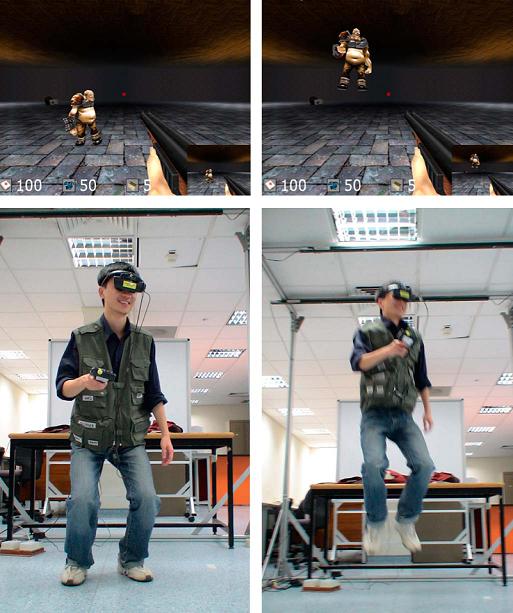 virtual reality game system