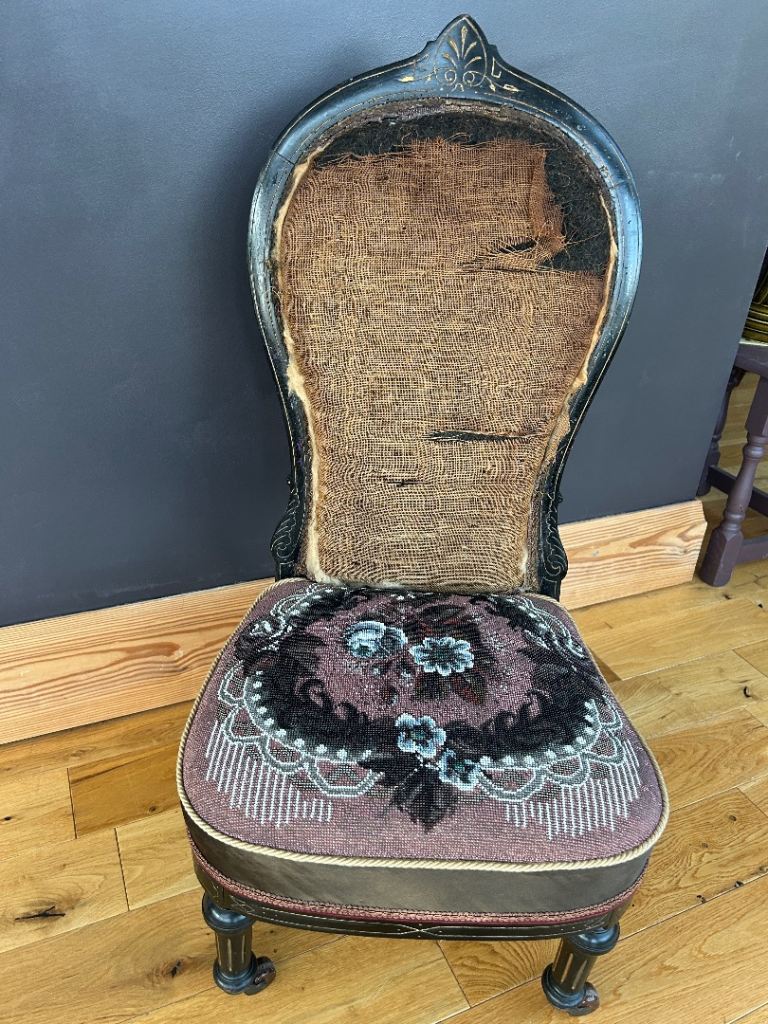antique nursery chair