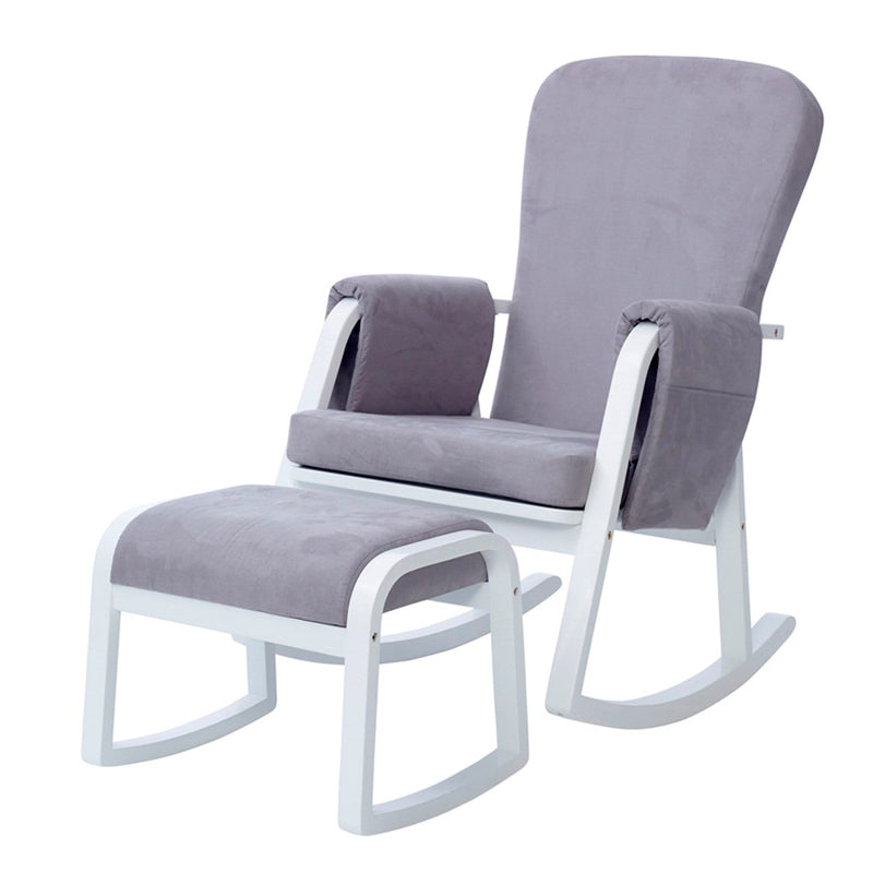 grey nursing chair